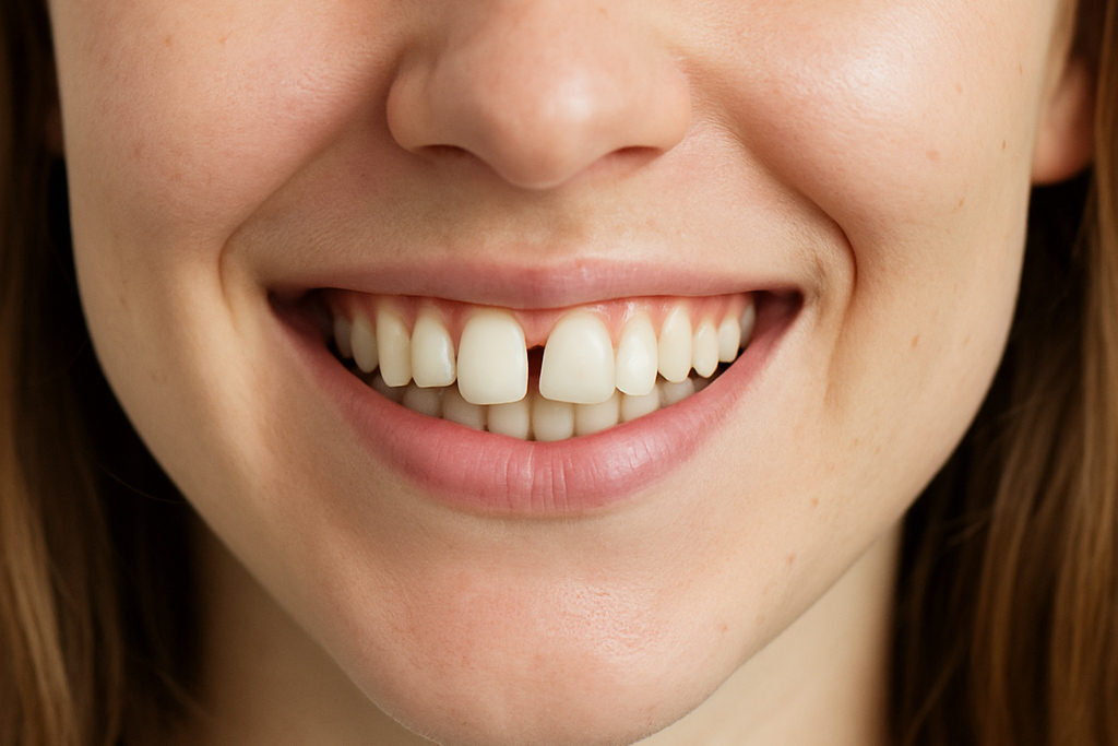 門牙有縫 - 台中西屯河馬牙醫矯正專科診所